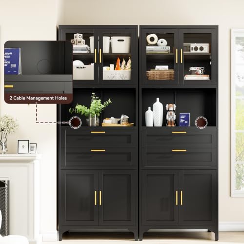 71" Kitchen Pantry Cabinet