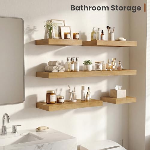 Square Floating Shelves 12x12” Set of 2 (2 Count)