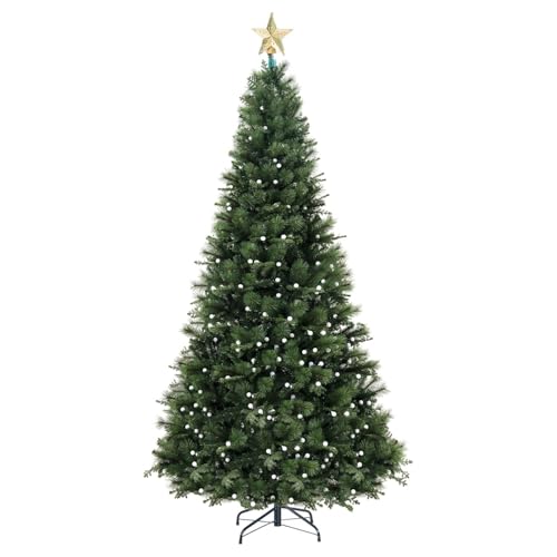 Evangeline 9ft Prelit Artificial Christmas Tree with 2514 Branch Tips