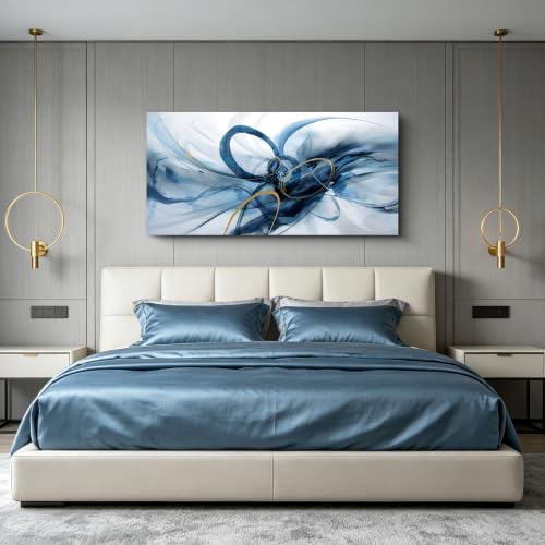 Abstract Wall Art for Living Room Canvas Decor 24x48 Inches