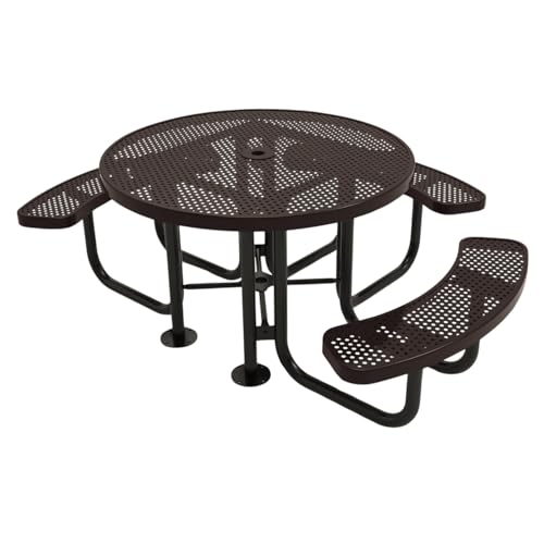 46In Round Picnic Table