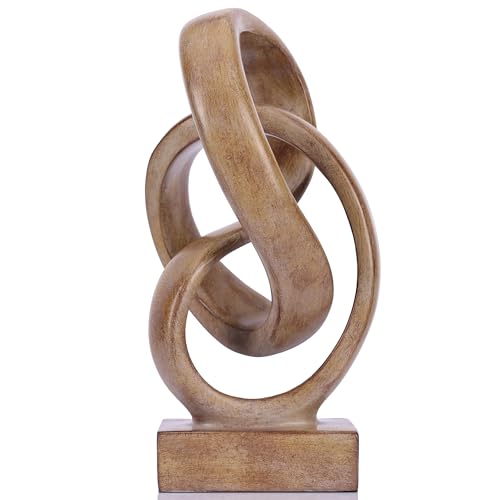 Modern Abstract Knot Sculpture
