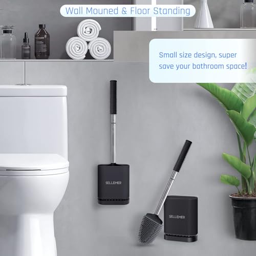 Silicone Toilet Brush (3 Count)