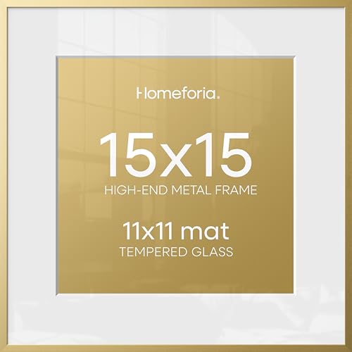 15x15 Gold Picture Frame