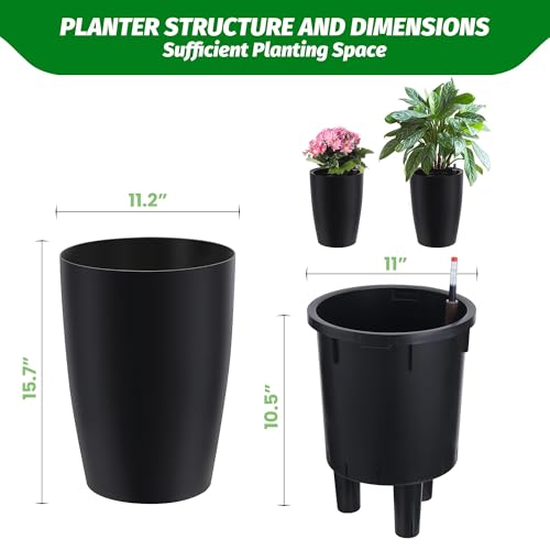 16" Tall Planter Set of 2