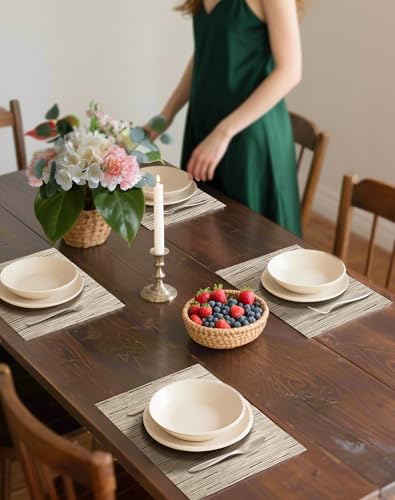 Light Brown Placemats Set of 4 (4 Count)