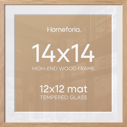 14x14 Natural Oak Picture Frame