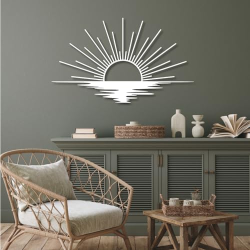 Sunrise Metal Wall Art