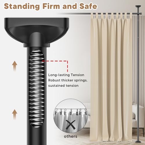 Room Divider Curtain Rod
