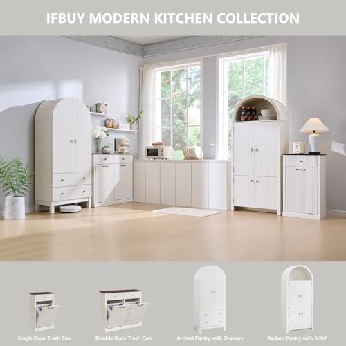 Double Tilt Out Trash Cabinet