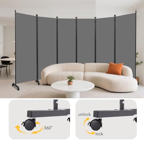 Folding Room Divider W