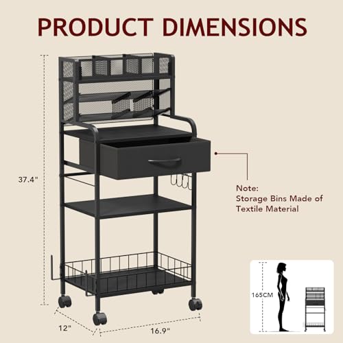 Art cart 3 Tier Rolling Cart