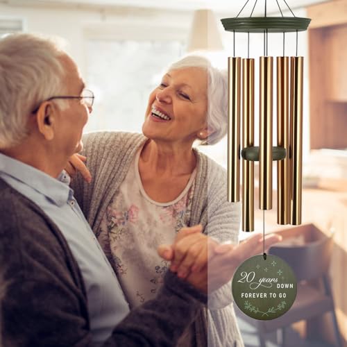 Personalized 20th 50th Anniversary Wind Chime