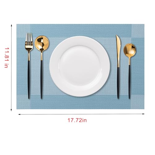 Placemats Set of 4 Washable Indoor (4 Count)
