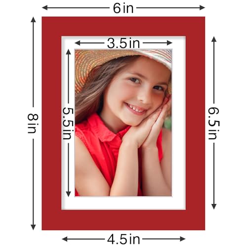 5x7 Picture Frames Set of 9 for Wall or Tabletop Display (9 Count)
