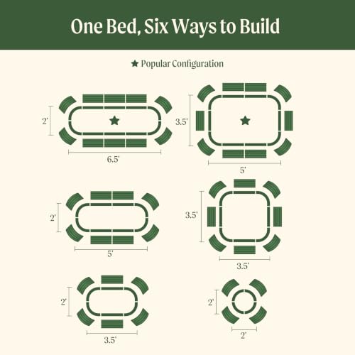 32" Extra Tall Raised Garden Bed Kits