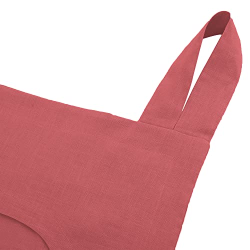 100% Linen Door Hanging Laundry Hamper Bag
