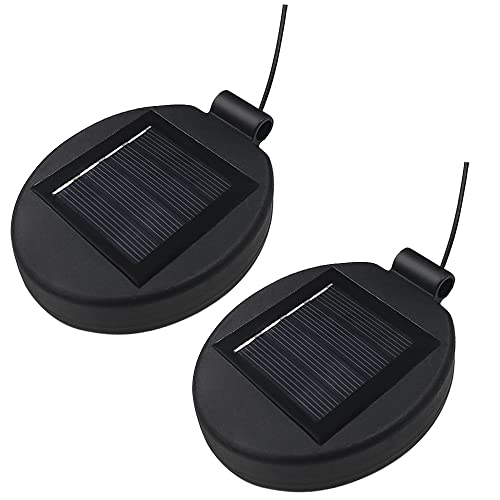 Solar Lantern Light Replacement Top for Flower Light (2 Count)