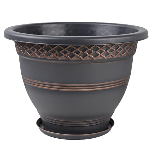 16 Inch Outdoor Planters (4 Count)