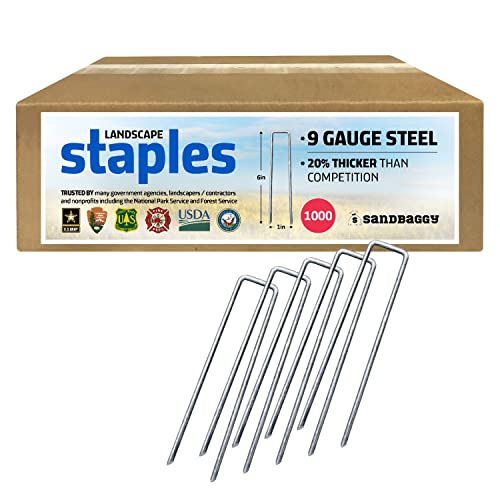 6 inch Landscape Sod Staples