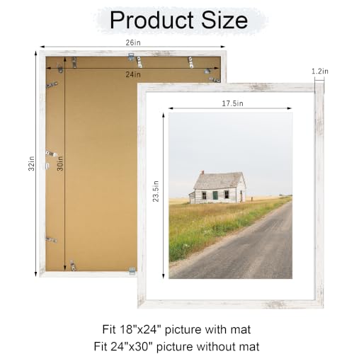24x30 Picture Frame Set of 4