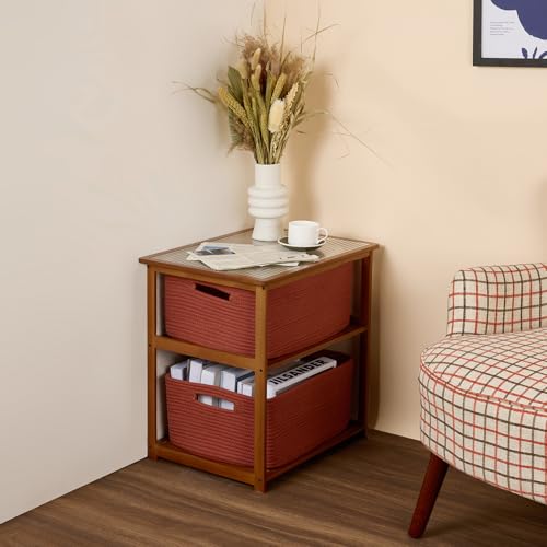 Large Storage Baskets for Organizing (4 Count)