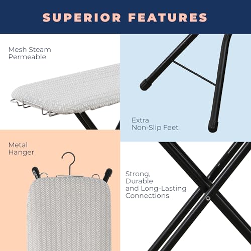 Ironing Board with Iron Rest