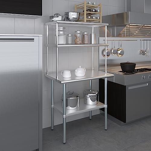 36 Inch Double Tier Overshelf