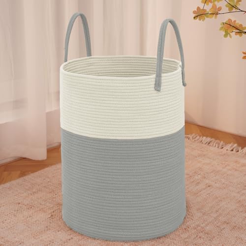 100L Cotton Rope Laundry Basket Hamper