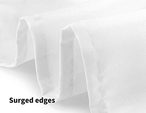 Small White Square Tablecloth 70x70 Inch
