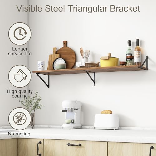 12 Inch Deep Floating Shelves