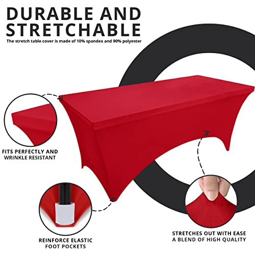 Spandex Table Cloth 1 Pack [6FT