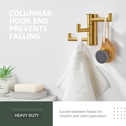Swivel Towel Hook for Bathroom