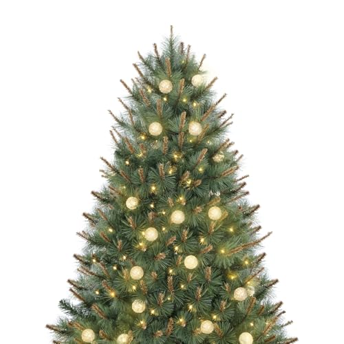 Selena 7.5ft Prelit Artificial Christmas Tree with 1209 Branch Tips