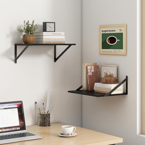 Deep Floating Shelves for Wall