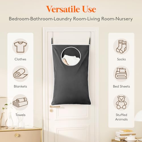 1 Pack Over Door Laundry Hamper