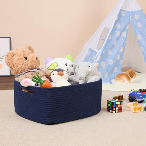 Large Storage Baskets for Shelves (3 Count)