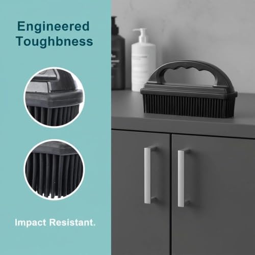 Rubber Brush Effortless Pet Hair & Lint Removal for Couches & Clothes