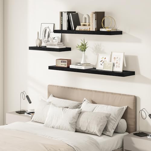 12 Inch Deep Floating Shelves 36” Set of 2 (2 Count)