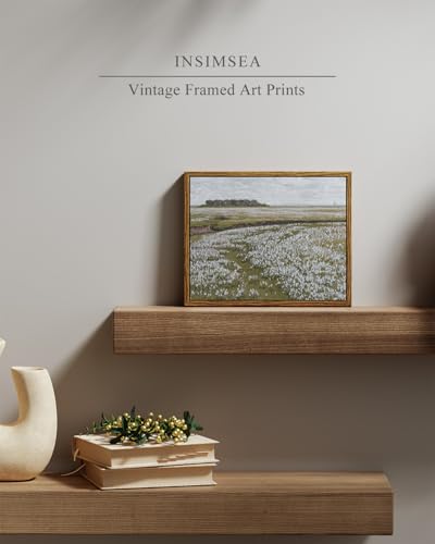 Framed Canvas Wall Art Vintage Decor