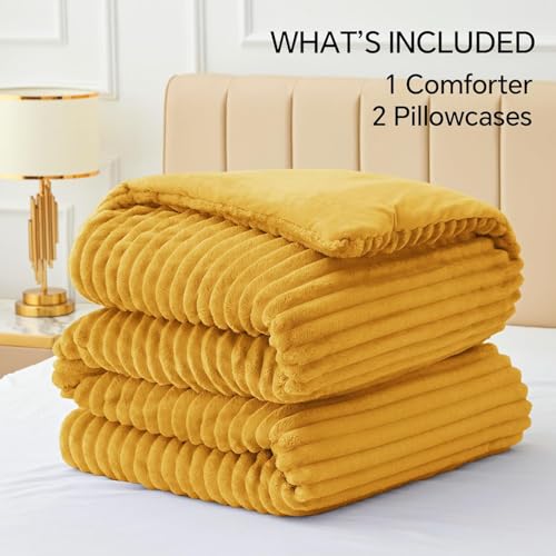 Fleece King Comforter Set