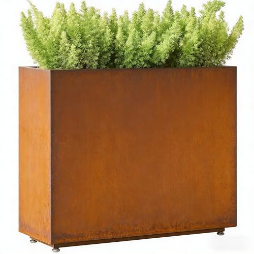 Corten Steel Style Planter Box