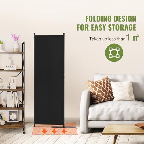 Room Divider 4 Panel Room Dividers and Folding Privacy Screens