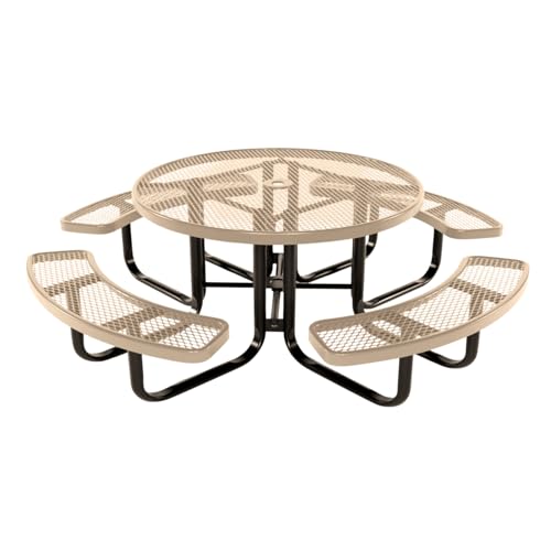 46In Round Picnic Table