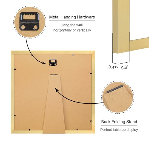 12x12 Picture Frame Set of 4 (4 Count)