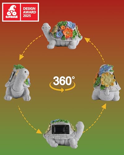 Solar Turtle for Outdoor