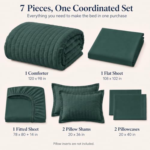 Oversized King Comforter Set 120x98 7