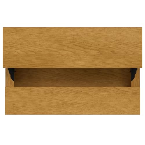 Hunter 48" Wide Rectangle Lift Top Coffee Table in Oak Veneer