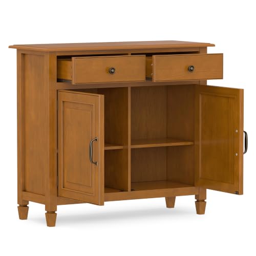 Connaught 40" Solid Wood Cabinet in Light Golden Brown