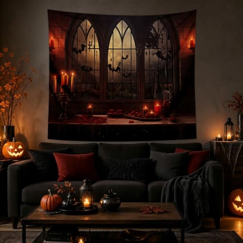 Halloween Tapestry Wall Hanging 59.1"x51.2"